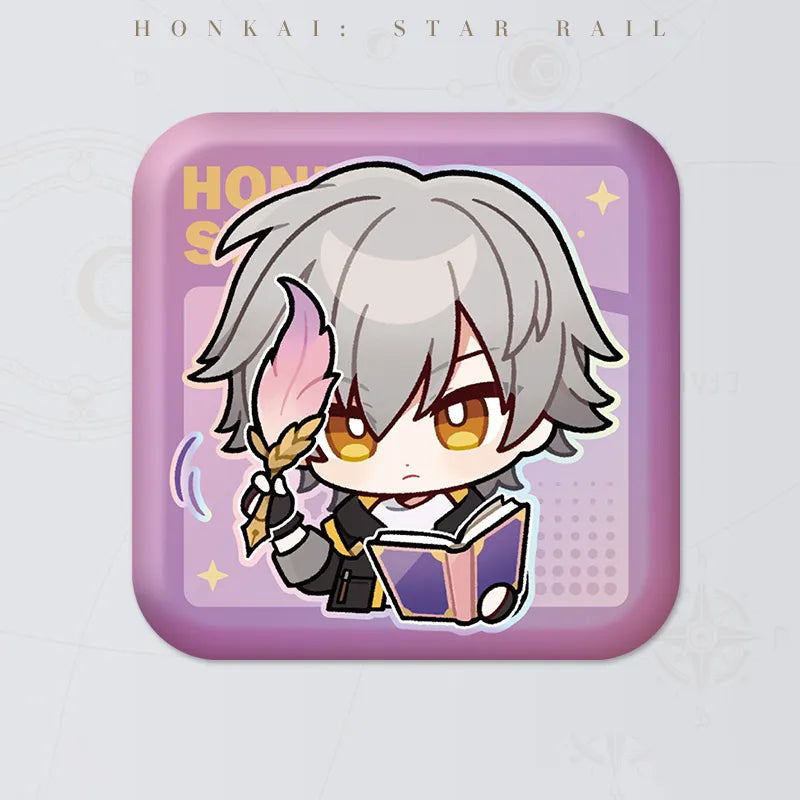 Honkai: Star Rail Pom-Pom Gallery Trailblazer Male · Remembrance square badge