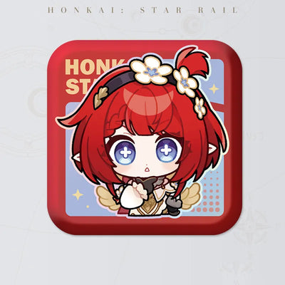 Honkai: Star Rail Pom-Pom Gallery Tribbie square badge
