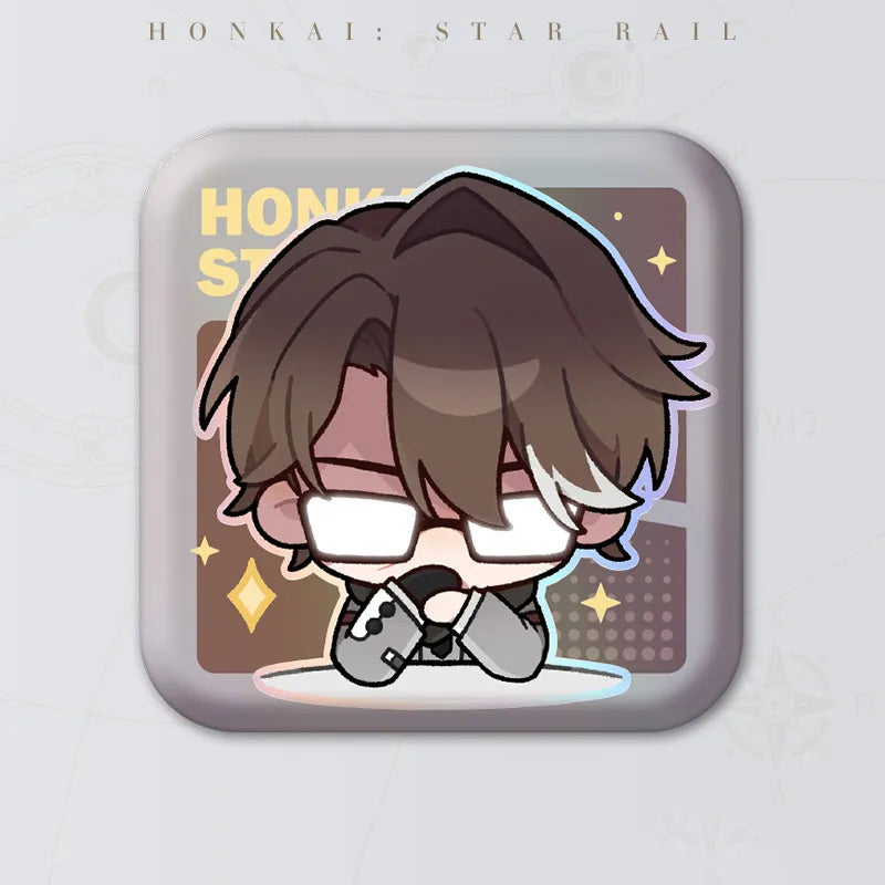 Honkai: Star Rail Pom-Pom Gallery Welt square badge