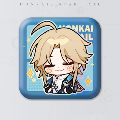 Honkai: Star Rail Pom-Pom Gallery Yanqing square badge