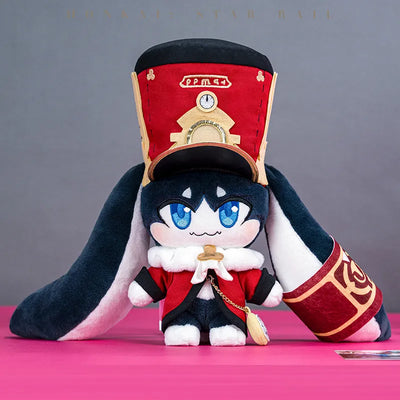 Pom-Pom plush toy with conductor hat, outfit and sleeve emblem