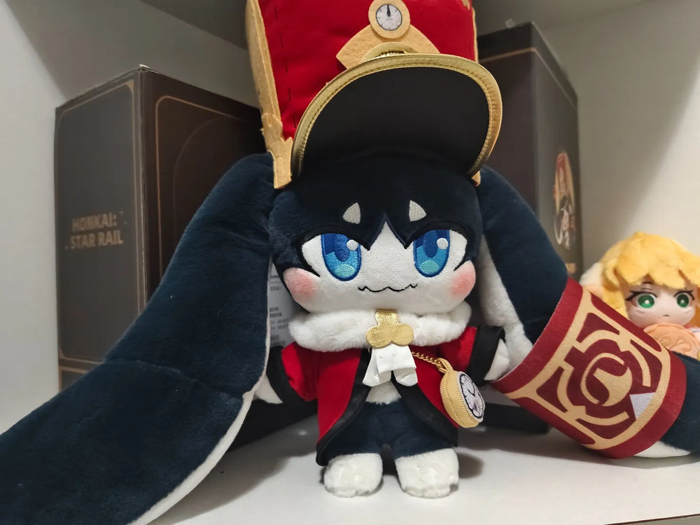 Honkai: Star Rail Pom-Pom Plüschtier & Schaffner-Outfit