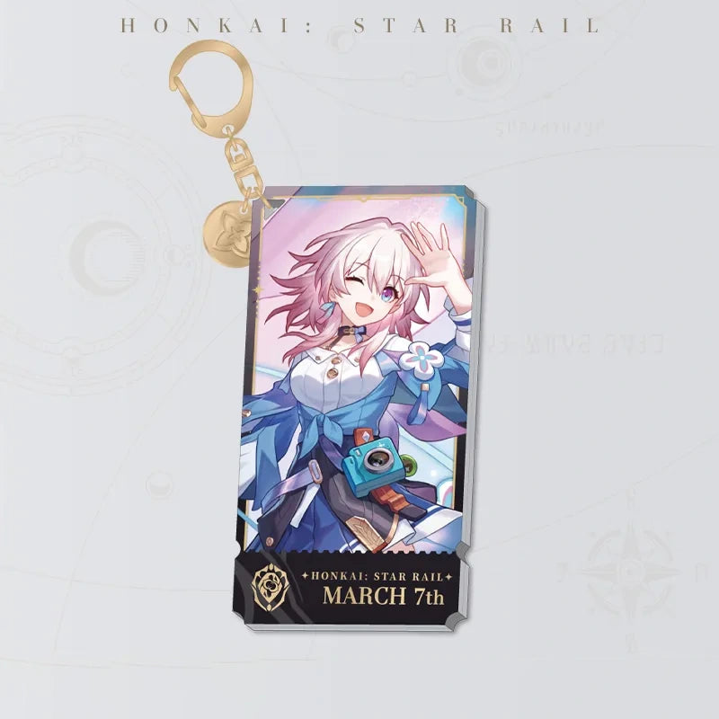 Honkai: Star Rail March 7th Preservation acrylic charm
