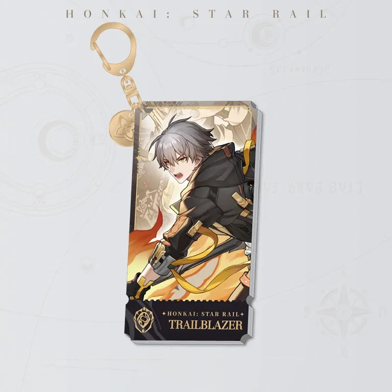 Honkai: Star Rail Trailblazer Male Preservation acrylic charm