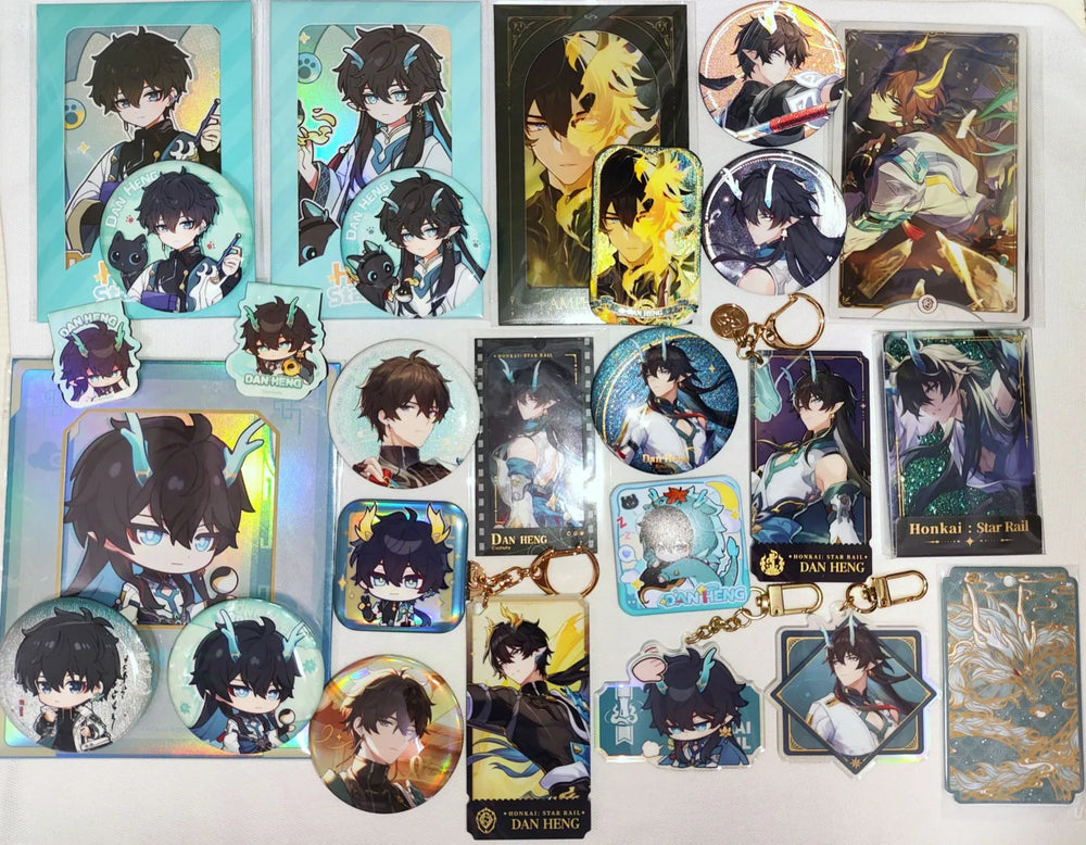 Honkai: Star Rail Character Artwork Series Preservation Acrylic Charms