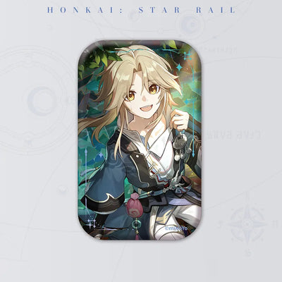 Honkai: Star Rail River Flows in Spring Light Cone Tinplate Badge