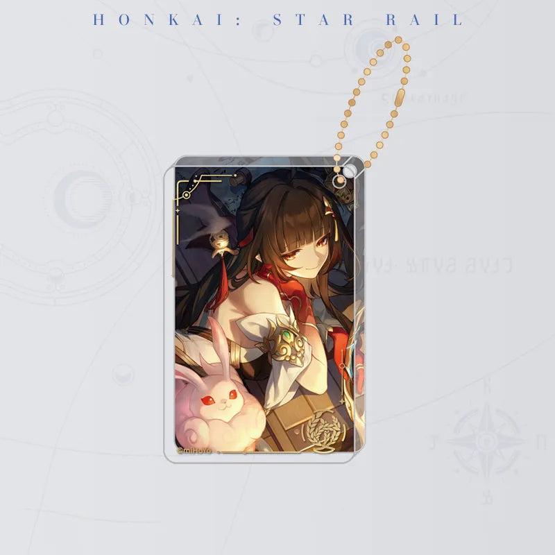 Honkai: Star Rail Scent Alone Stays True thick acrylic charm featuring Lingsha