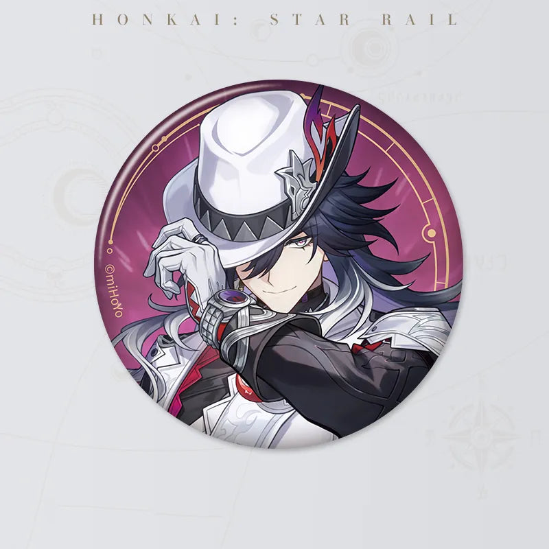 Honkai: Star Rail Starry Invitation Series Ashveil round badge