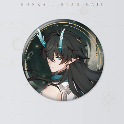 Honkai: Star Rail Starry Invitation Series Dan Heng • Imbibitor Lunae round badge