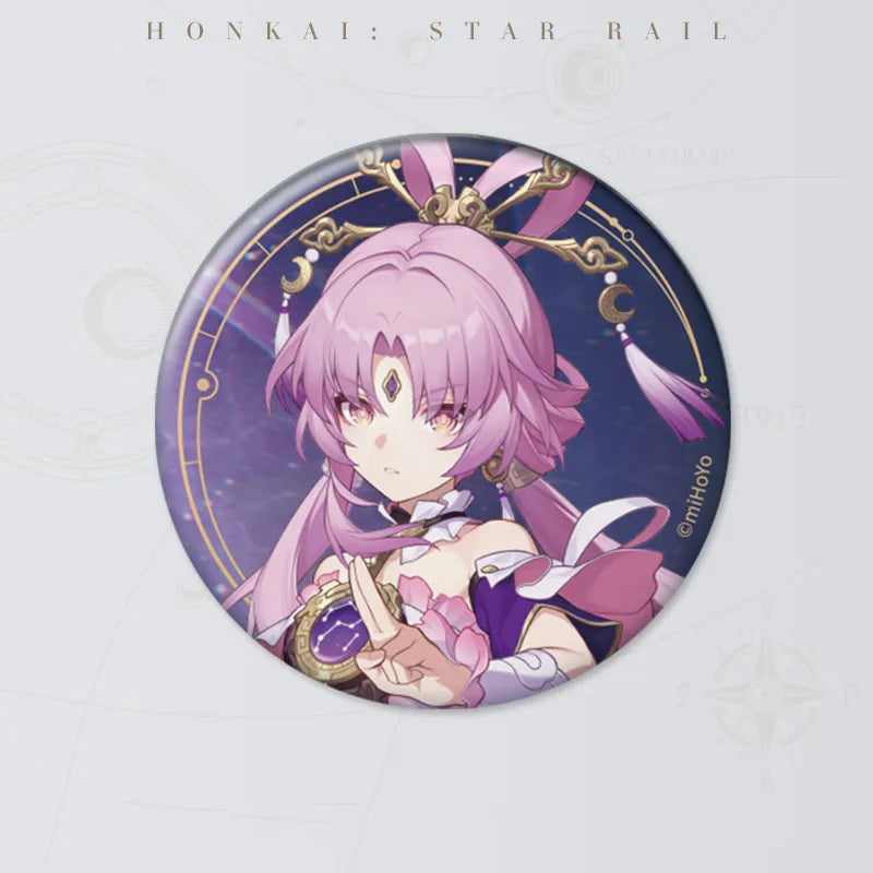 Honkai: Star Rail Starry Invitation Series Fu Xuan round badge