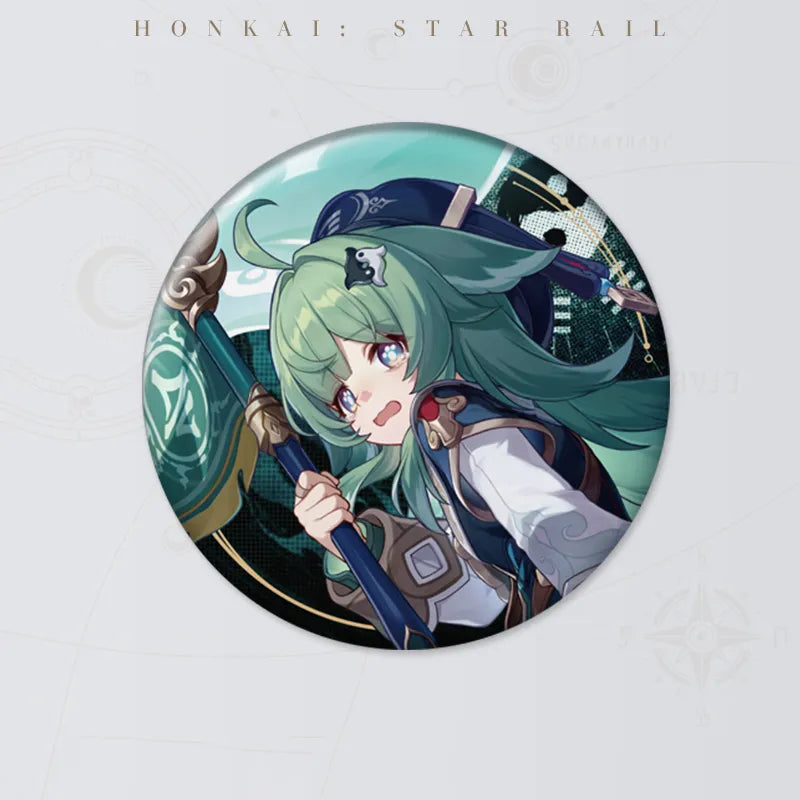 Honkai: Star Rail Starry Invitation Series Huohuo round badge