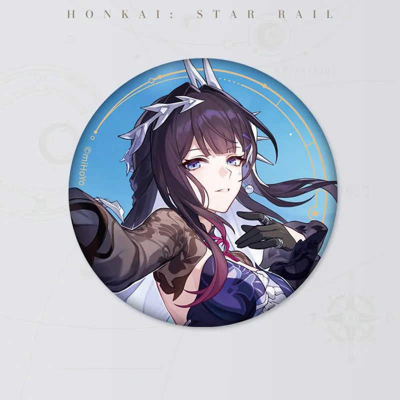 Honkai: Star Rail Starry Invitation Series Hysilens round badge