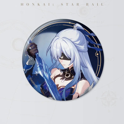Honkai: Star Rail Starry Invitation Series Jingliu round badge