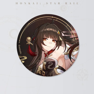 Honkai: Star Rail Starry Invitation Series Lingsha round badge