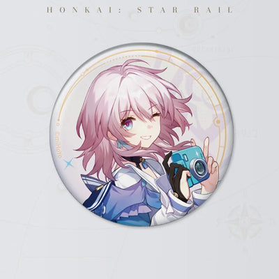 Honkai: Star Rail Starry Invitation Series March 7th round badge
