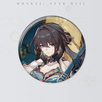 Honkai: Star Rail Starry Invitation Series Ruan Mei round badge
