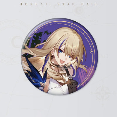 Honkai: Star Rail Starry Invitation Series Serval round badge