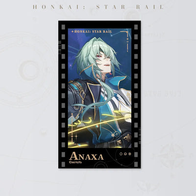 Honkai: Star Rail Starry Invitation Series Anaxa Filmstrip Card on white background