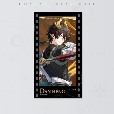 Honkai: Star Rail Starry Invitation Series Dan Heng • Permansor Terrae Filmstrip Card on white background