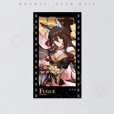 Honkai: Star Rail Starry Invitation Series Fugue Filmstrip Card on white background