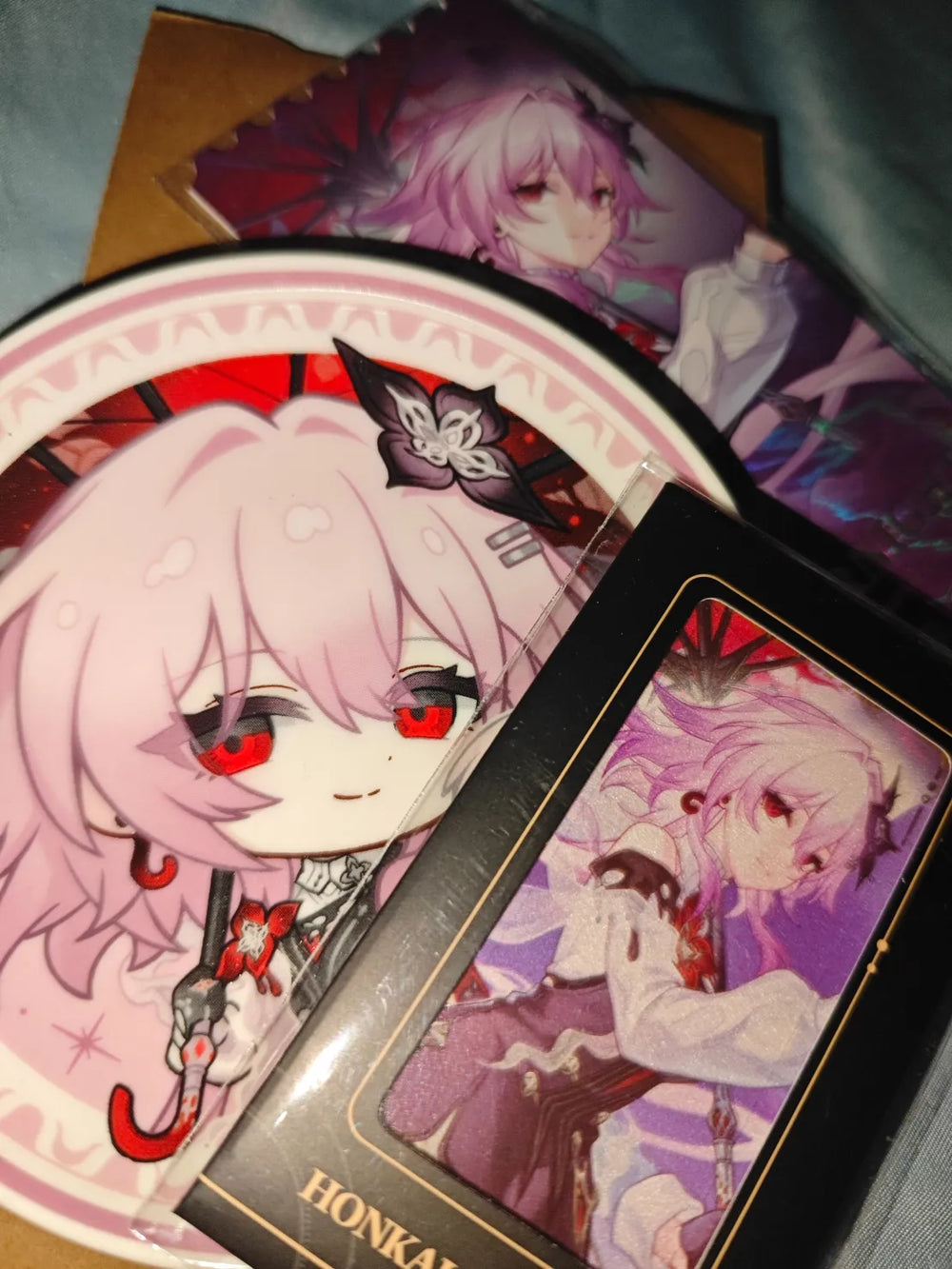 Honkai: Star Rail Starry Invitation Series Cartões estilo filme