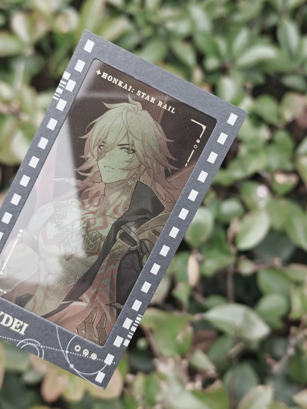 Honkai: Star Rail Starry Invitation Series Cartões estilo filme