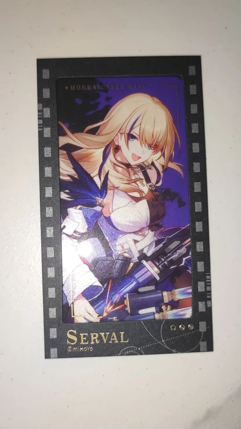 Honkai: Star Rail Starry Invitation Series Cartões estilo filme