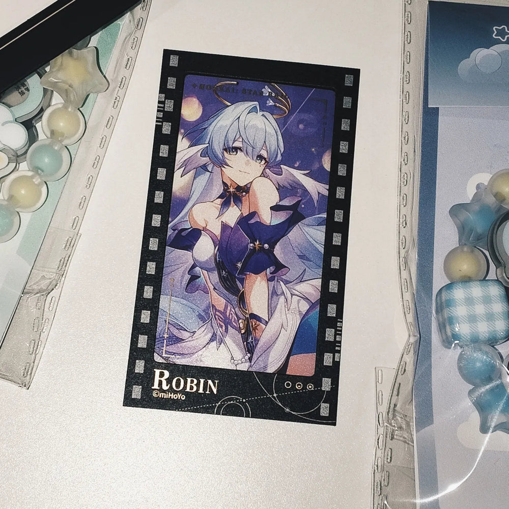 Honkai: Star Rail Starry Invitation Series Cartões estilo filme