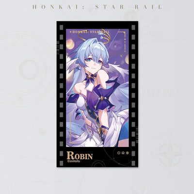 Honkai: Star Rail Starry Invitation Series Robin Filmstrip Card on white background