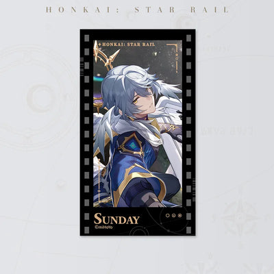 Honkai: Star Rail Starry Invitation Series Sunday Filmstrip Card on white background