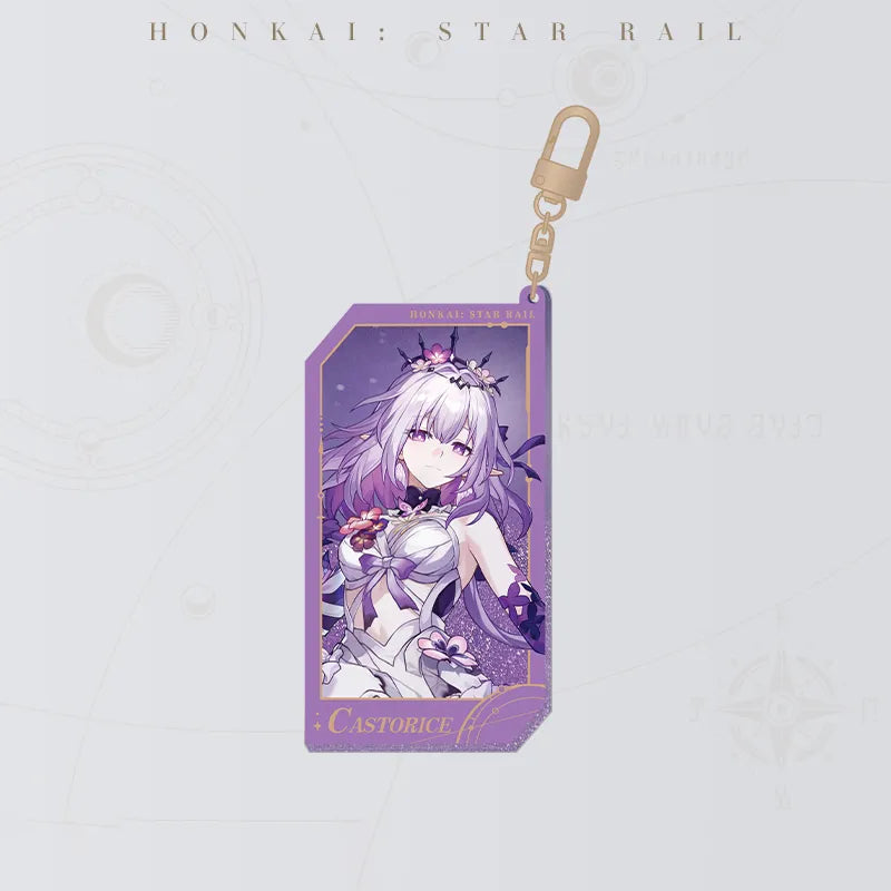 Honkai: Star Rail Starry Invitation Series Castorice Flowing Sand Acrylic Charm