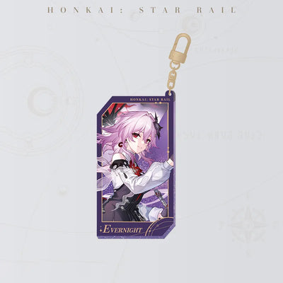 Honkai: Star Rail Starry Invitation Series Evernight Flowing Sand Acrylic Charm