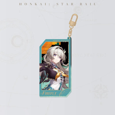 Honkai: Star Rail Starry Invitation Series Firefly Flowing Sand Acrylic Charm