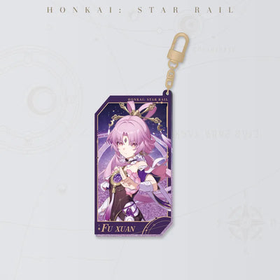 Honkai: Star Rail Starry Invitation Series Fu Xuan Flowing Sand Acrylic Charm