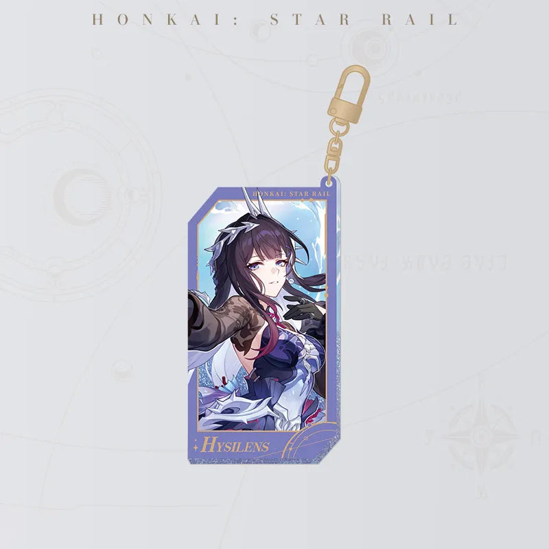 Honkai: Star Rail Starry Invitation Series Hysilens Flowing Sand Acrylic Charm