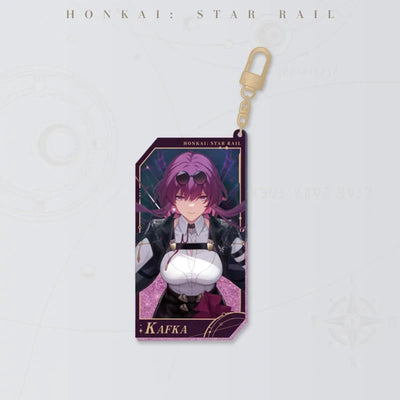 Honkai: Star Rail Starry Invitation Series Kafka Flowing Sand Acrylic Charm