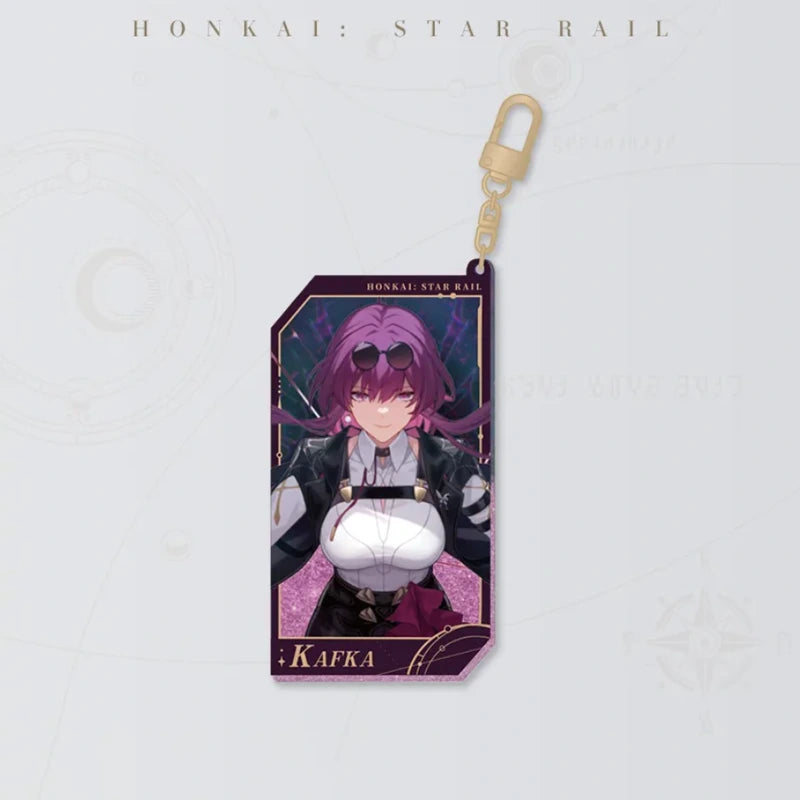 Honkai: Star Rail Starry Invitation Series Kafka Flowing Sand Acrylic Charm