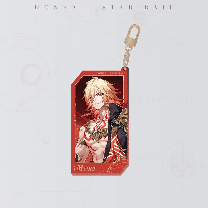 Honkai: Star Rail Starry Invitation Series Mydei Flowing Sand Acrylic Charm