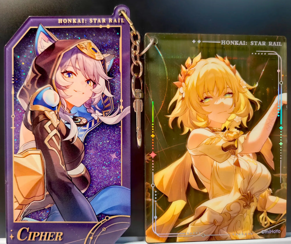 Honkai: Star Rail Starry Invitation Series Acrylanhänger mit Fließsand