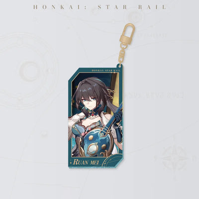 Honkai: Star Rail Starry Invitation Series Ruan Mei Flowing Sand Acrylic Charm