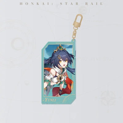 Honkai: Star Rail Starry Invitation Series Yunli Flowing Sand Acrylic Charm