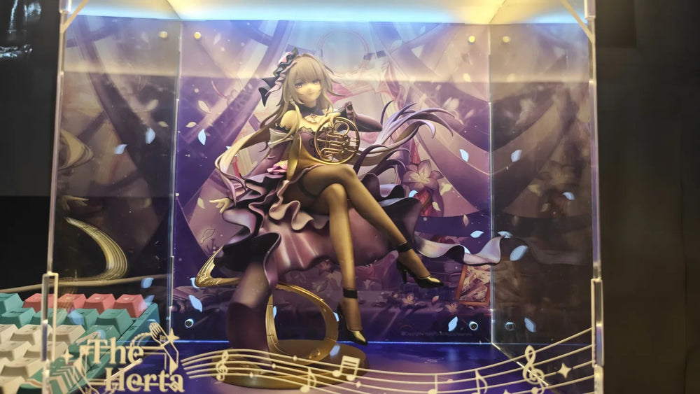 Honkai: Star Rail The Herta Vitrine für eine Figur im Maßstab 1:8