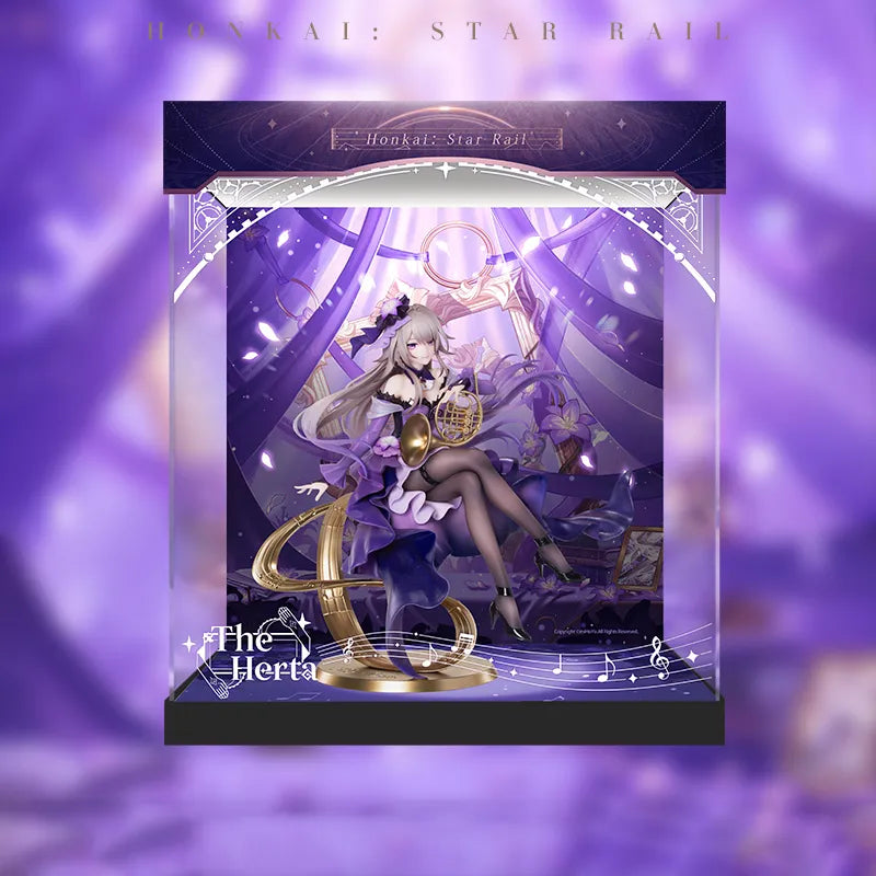 The Herta Deluxe Edition display case with figure display effect