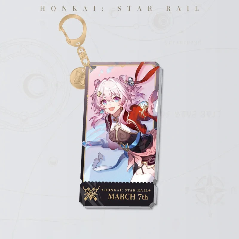 Honkai: Star Rail March 7th The Hunt acrylic charm