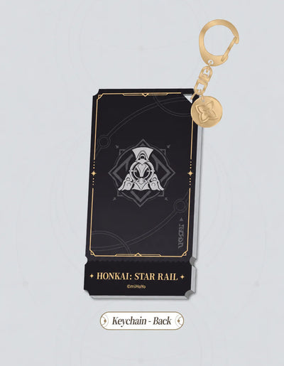 Back design of the Honkai: Star Rail The Hunt acrylic charm