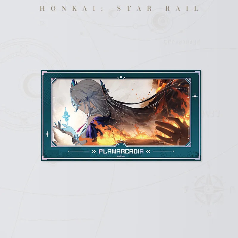 Honkai Star Rail Memories of the Battle of Scalegorge Waterscape film-style card