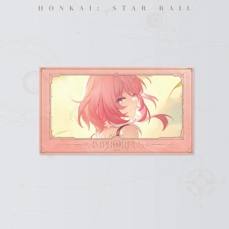 Honkai Star Rail Cyrene A film-style card featuring character artwork