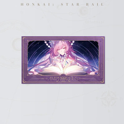 Honkai Star Rail Cyrene D film-style card featuring Cyrene with a glowing book