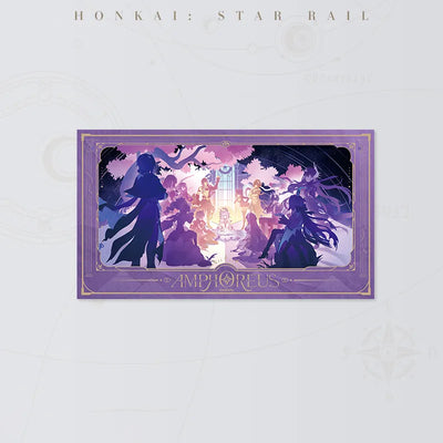 Honkai Star Rail Epilogue of the Epic film-style card featuring an Amphoreus story scene