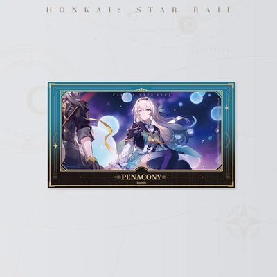 Honkai Star Rail The Final Farewell A film-style card featuring a Penacony story scene